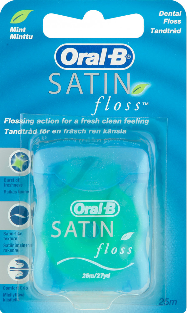 Oral-B Satin Floss Fogselyem 25m - TTShop