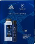   Adidas UEFA 10 férfi deospray 150 ml + tusfürdő 250 ml (6/karton)