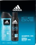   Adidas Ice Dive férfi deospray 150 ml + tusfürdő 250 ml (6/karton)