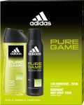   Adidas Pure Game férfi deospray 150 ml + tusfürdő 250 ml (6/karton)