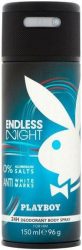 Playboy Endless Night férfi Deo 150ml (12/karton)