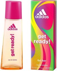 Adidas GET READY! Női Eau de Toilette 50 ml (3/zsugor, 12/karton)