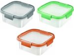   Curver Smart Fresh Square 0,9l Food Container Various colours (grey, peach, menta) (6/carton)