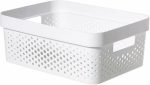   Curver "Infinity" Basket 11l White (6/carton)                               