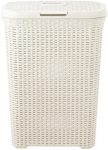 Curver Natural Style Laundry Basket 40l Cream (4/carton)