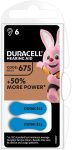   DURACELL DA 10 B6 Easytab Hearing Aid Battery 6 pcs (10/carton)