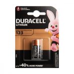 DURACELL DL 123A B1 U Lithium 1 pcs (10/carton)