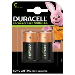 DURACELL HR 14 B2 Baby NiMH 3000 mAh 2 db akku (10/karton)