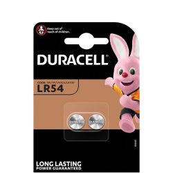 DURACELL LR 54 B2 alkáli 2 db (10/karton)