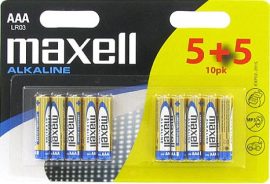 Maxell 2400 LR03 AAA 5+5 db Mikro (10db) (20/karton)