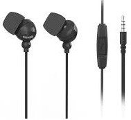 Maxell Plugz + MIC vezetékes fülhallgató mikrofonnal Fekete (8/karton)