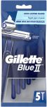   Gillette Blue II Regular 5's LH Kelly férfi eldobható borotva (24/karton)