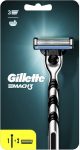 Gillette Borotva Készülék Mach3 + 2 betét (6/karton)