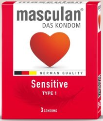 Masculan "1" gumióvszer 3 db-os szuper vékony (16/karton)