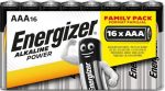   ENERGIZER Power B16 AAA Batteries E92 zsugoros 16 pcs (12/carton)