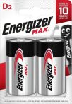 ENERGIZER MAX B2 D góliát E95 2 db ÚJ! (6/karton)