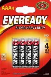 EVEREADY B4 AAA mikro R3 bliszteres 4 db (12/karton)