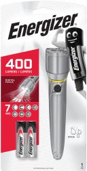 ENERGIZER Metal Vision HD Focus 3 LED Flashlight + 2 pcs AA  (4/carton)