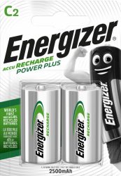 ENERGIZER Power+ B2 C 2500mAh accu 2pcs (6/carton)