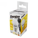 ENERGIZER LED GÖMB E14 4,9W 3000 K 470 LM (40W) (5/karton)