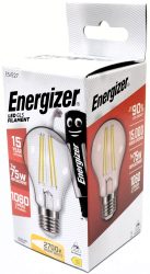 ENERGIZER LED Filament NORMÁL E27 7W 2700 K 1060 LM (75W) (12/karton)