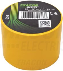 PVC Electrical Insulating Tape 20m*50mm YELLOW