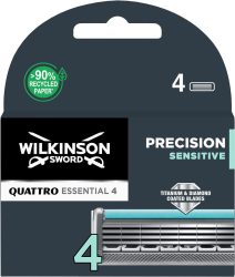 Wilkinson Quattro Essential 4 Sensitive férfi borotvabetét 4 db-os (10/karton)