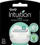   Wilkinson Intuition Sensitive Care Women Razor Blade Refill 3 pcs (10 / carton)