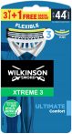   Wilkinson XTREME3 Ultimate Plus Disposable Razors 3+1 (10/carton)