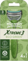 Wilkinson XTREME3 ECO Green 4 db-os eldobható borotva (10/karton)