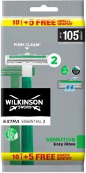 Wilkinson EXTRA2 Sensitive 10+5 db-os eldobható borotva (20/karton)