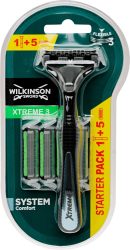Wilkinson borotvakészülék Xtreme3 Hybrid férfi + 5 betét (5/karton)