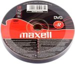 Ajándék Maxell DVD 10 db-os zsugoros